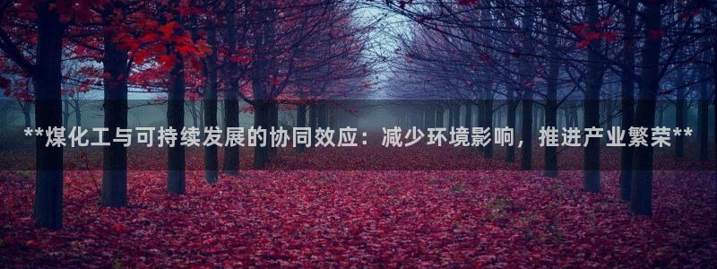 亿万官网字幕组官网下载：**煤化工与可持续发展的协同效应：减少环境影响，推进产业繁荣**