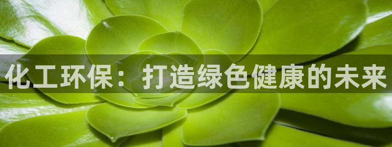 亿万先生007网页登录：化工环保：打造绿色健康的未来