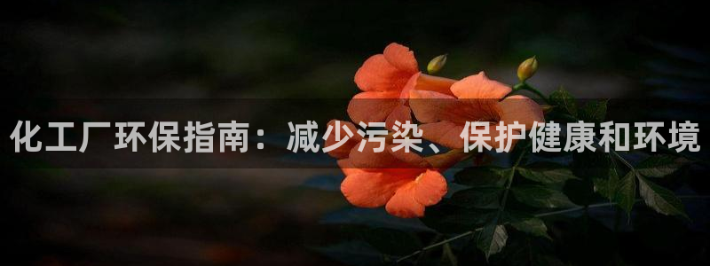 mr003亿万先生：化工厂环保指南：减少污染、保护健康和环境