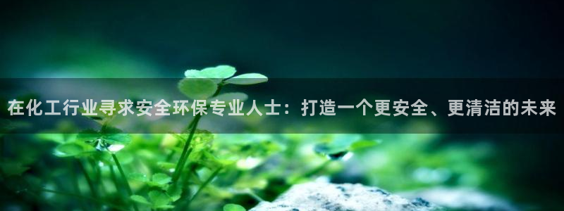 亿万先生客服联系：在化工行业寻求安全环保专业人士：打造一个更安全、更清洁的未来
