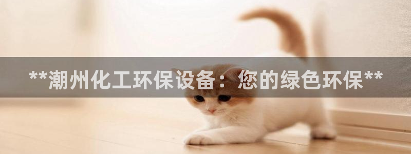 mr07亿万先生：**潮州化工环保设备：您的绿色环保**