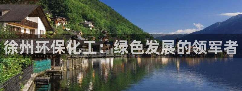亿万官网手机登录：徐州环保化工：绿色发展的领军者