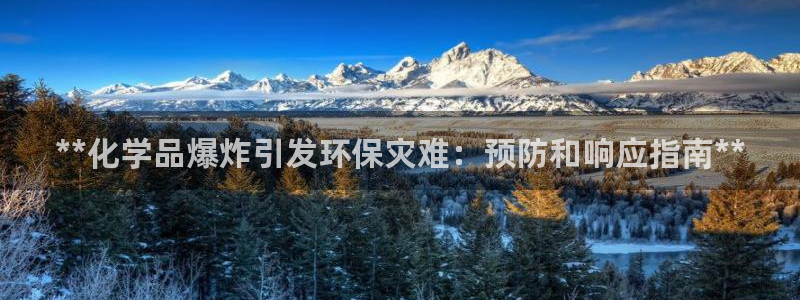 亿万先生官方网站首页：**化学品爆炸引发环保灾难：预防和响应指南**