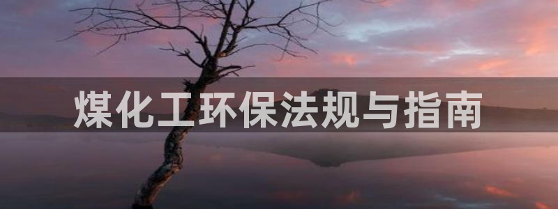 亿万第一集：煤化工环保法规与指南