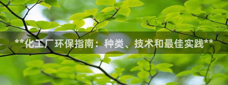 亿万先生官方网站客户端下载安装最新版：**化工厂环保指南：种类、技术和最佳实践**