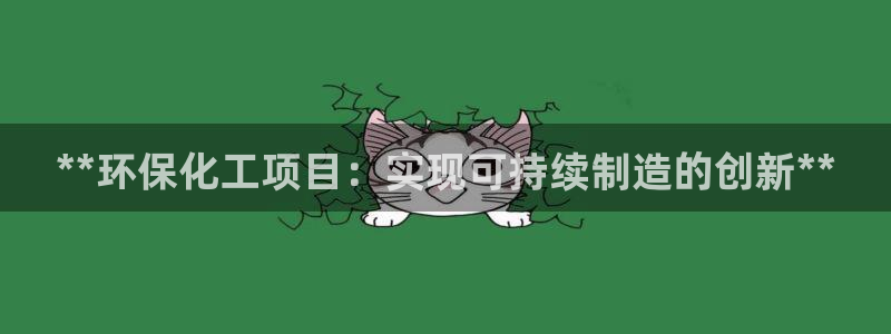 亿万番外：**环保化工项目：实现可持续制造的创新**