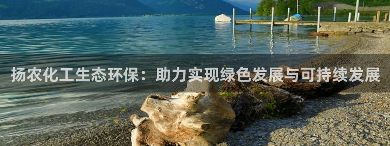 亿万先生手游下载：扬农化工生态环保：助力实现绿色发展与可持续发展