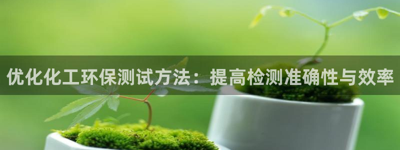 亿万同人字幕组的个人主页：优化化工环保测试方法：提高检测准确性与效率