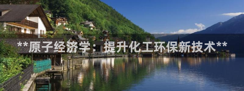 亿万官网手机登录：**原子经济学：提升化工环保新技术**